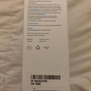 Nest Thermostat E